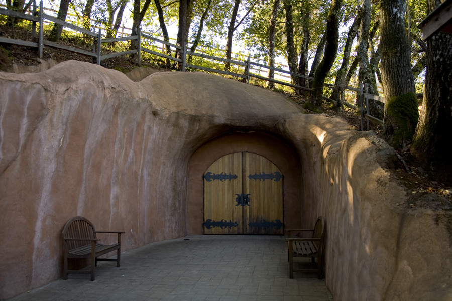 Entrance to the Wine Cave at Benziger Family Winery