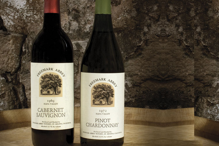 A Couple of Freemark Abbey's Historic Wines