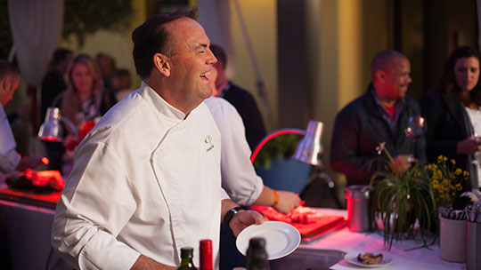 Chef Charlie Palmer at a 2013 Pigs & Pinot Event
