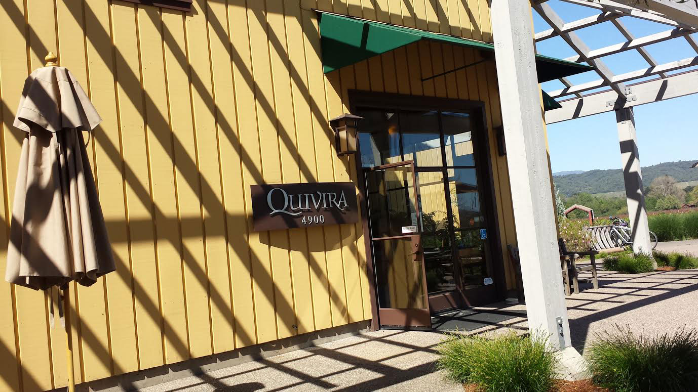 The Entrance to Quivira Vineyards & Winery Tasting Room