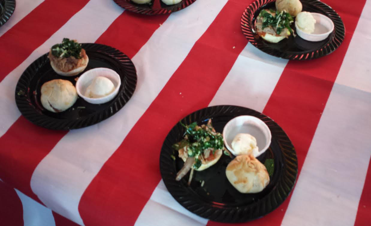 El Molino High School Students & Instructor Chris Correa Teamed with Chef Richard Whipple of Sea Ranch Lodge for a Fourth of July Themed Pulled Pork & Homemade Apple Pie with Ice Cream