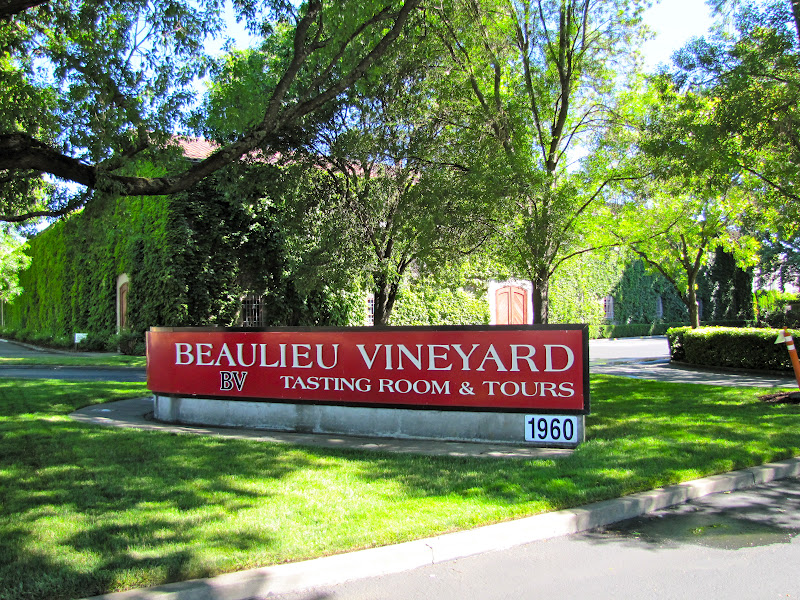 Beaulieu Vineyard Entrance
