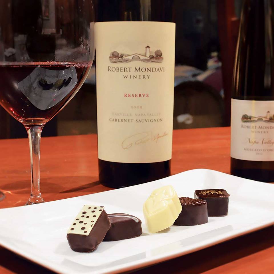 Decadent Chocolates & Delicious Robert Mondavi Wines 