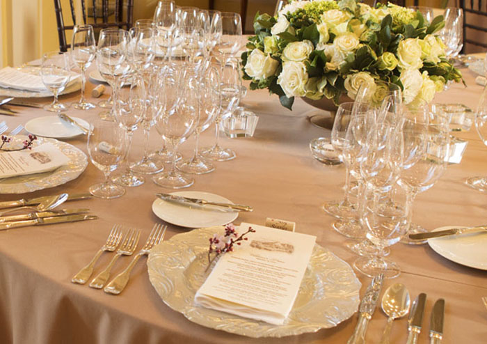Exquisite & Delicious Dinner Preparation at Jordan Winery's Chateau